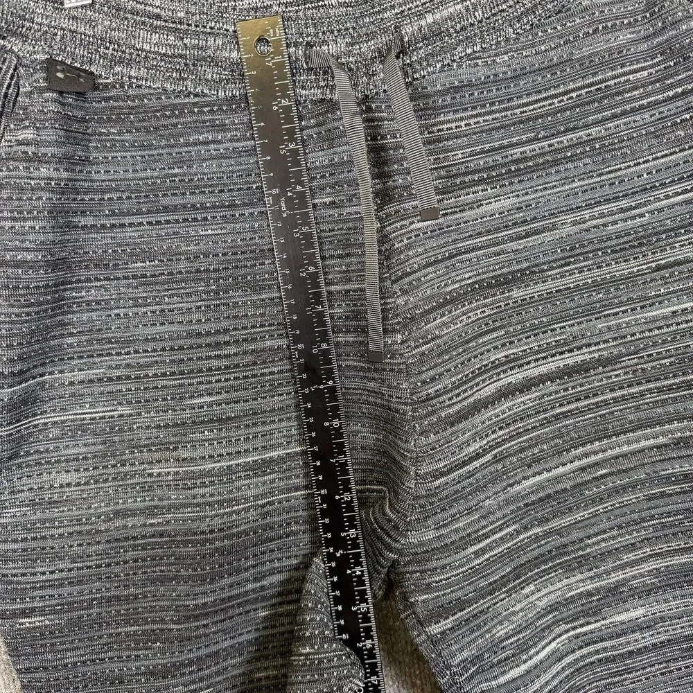 Under Armour Mens Tearaway Snap Button Jogger Pants Size L Gray Space Dye